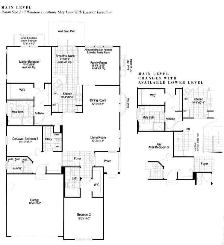 Carillon North The Greenbriar Floor Plans